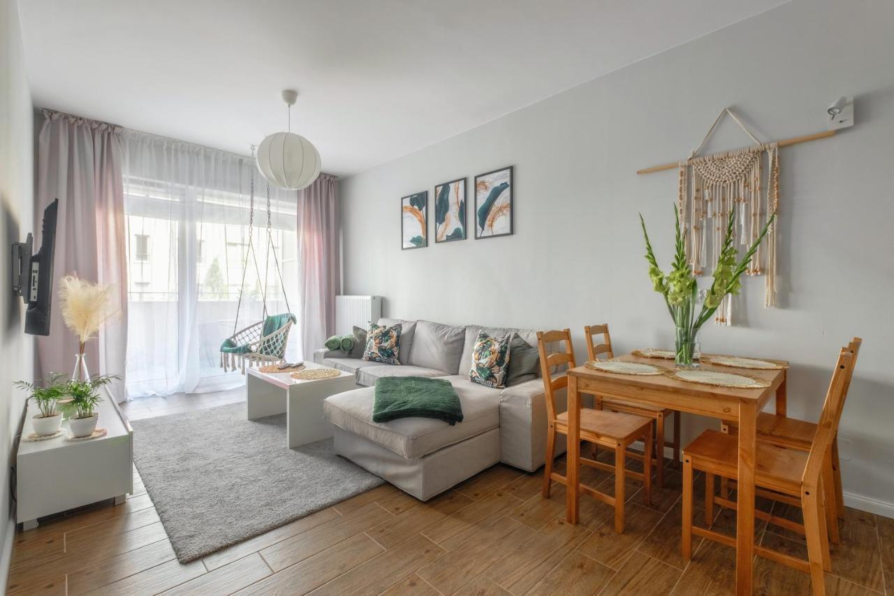 Boho Apartment Janow Z Miejscem Parkingowym Лодзь Экстерьер фото